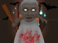 Jeu mobile Granny halloween house