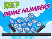 Jeu mobile Keep prime numbers