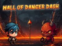 Jeu mobile Wall of danger dash