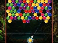 Jeu mobile Jungle bubble drop