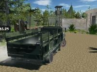 Jeu mobile Offroad truck army driving