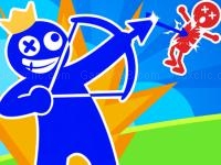 Jeu mobile Red and blue stickman spy puzzles