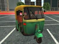 Jeu mobile Tuktuk rickshaw city driving sim