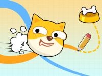 Jeu mobile Doge rush draw home puzzle