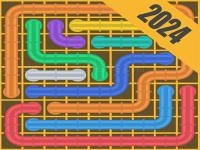 Jeu mobile Connect pipe! color puzzle game