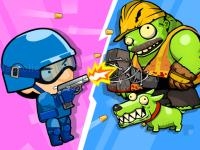 Jeu mobile Special forces war zombie attack