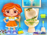 Jeu mobile Kids house cleanup