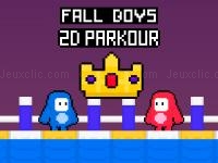 Jeu mobile Fall boys 2d parkour