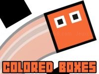Jeu mobile Rotating colored boxes