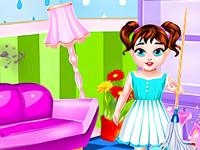 Jeu mobile Baby taylor house cleanup