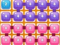 Jeu mobile Merge 2048 cake