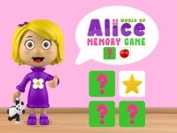Jeu mobile World of alice   memory game