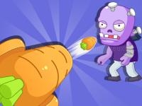 Jeu mobile Garden defense zombie siege