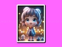 Jeu mobile Chibi doll hidden stars