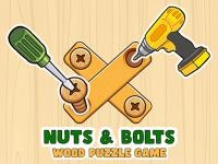 Jeu mobile Nuts & bolts wood puzzle game