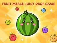 Jeu mobile Fruit merge: juicy drop game