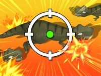 Jeu mobile Army defence dino shoot