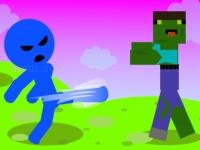 Jeu mobile Stickman zombie escape