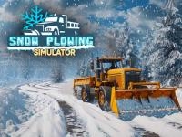 Jeu mobile Snow plowing simulator