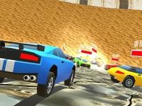 Jeu mobile Low poly smash cars