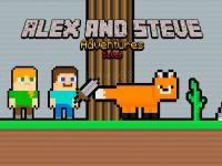 Jeu mobile Alex and steve adventures saves