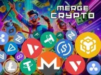 Jeu mobile Merge crypto   2048 puzzle