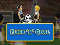 Jeu mobile Flick n goal