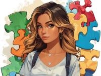 Jeu mobile Sliding anime puzzle