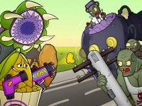 Jeu mobile Mutant plants vs zombie