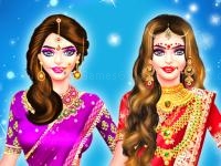 Jeu mobile Indian wedding: dressup makeup