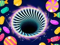 Jeu mobile Color candy circle hole game