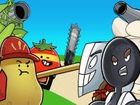 Jeu mobile Food castle tower defense