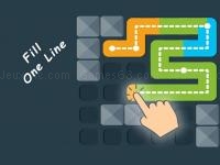 Jeu mobile Fill one line
