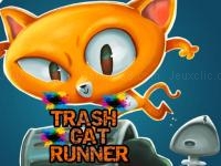 Jeu mobile Trash cat runner