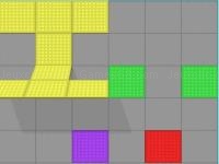 Jeu mobile Fold the block