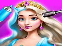 Jeu mobile Princess hair makeup salon