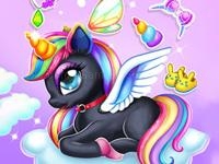 Jeu mobile Kids unicorn dress up
