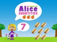 Jeu mobile World of alice   quantities