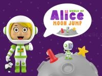Jeu mobile World of alice   moon jump