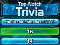 Jeu mobile Top notch trivia