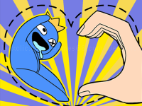 Jeu mobile Finger heart monster refill
