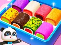 Jeu mobile Little panda candy shop