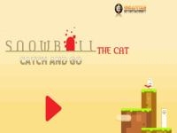 Jeu mobile Snowball the cat catch and go