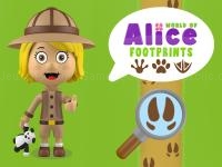 Jeu mobile World of alice   footprints