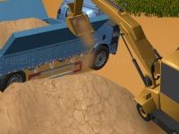 Jeu mobile Excavator driving challenge