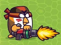 Chicken wars: merge guns