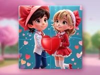 Jeu mobile Valentine couple jigsaw puzzle