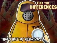 Jeu mobile Thats not my neighbor spot the difference