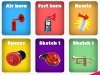 Jeu mobile Air horn sound prank