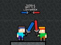Jeu mobile Temple battle lightsaber